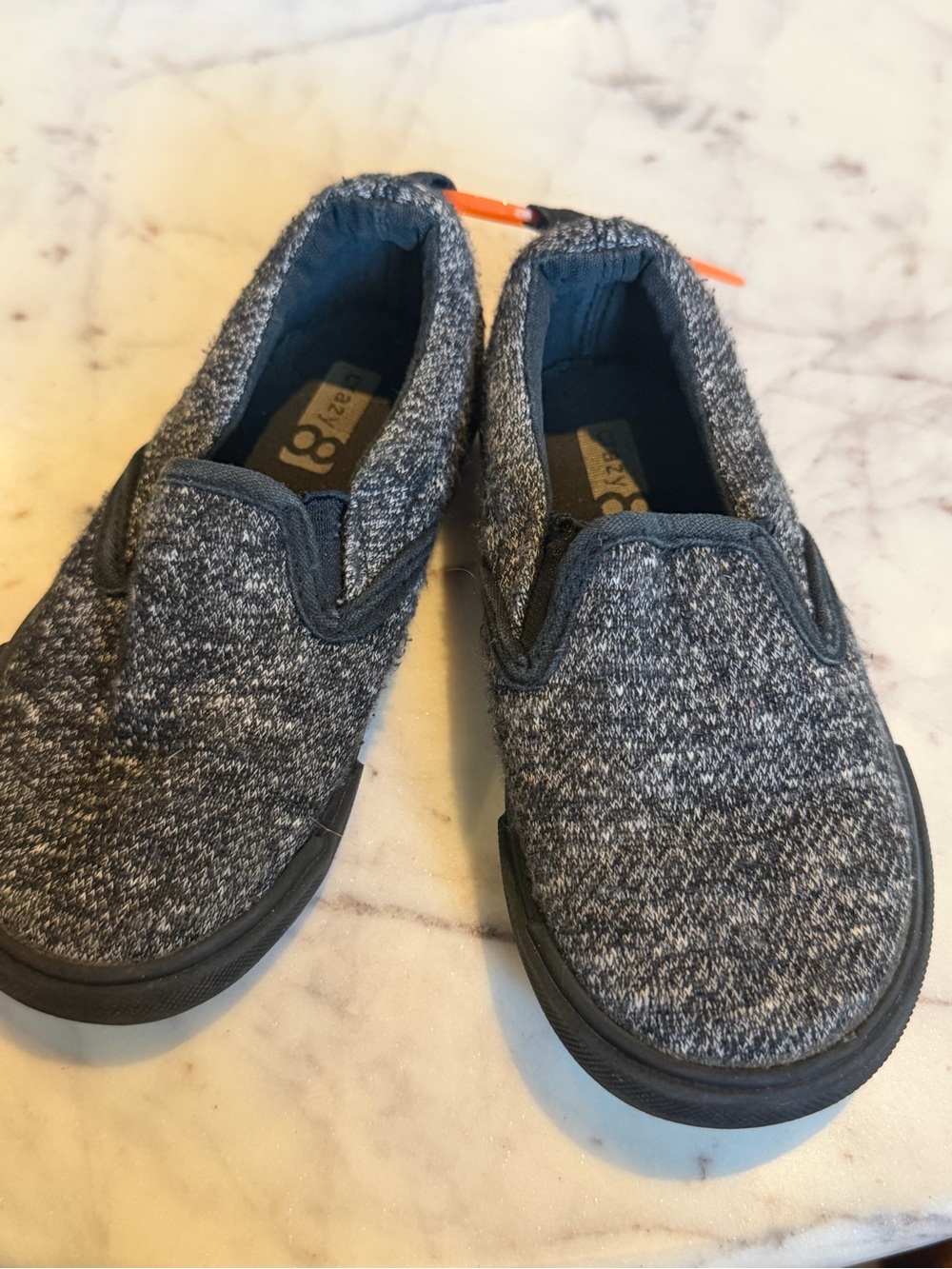 Crazy 8 Kids Slip-On Casual Shoes in Heather Gray 8